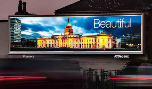 Backlit billboards, Ireland