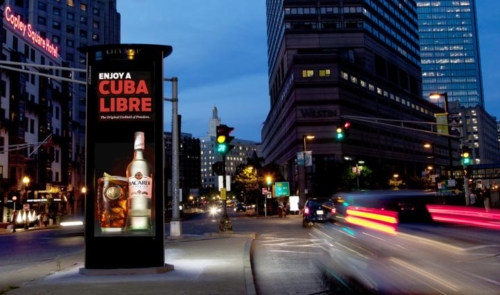 Advertising Columns, Boston USA