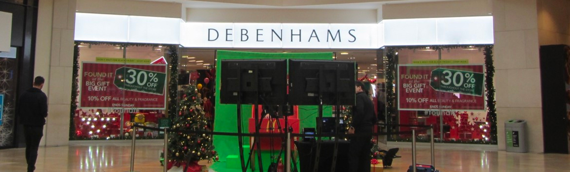 LED retail illumination at Debenhams